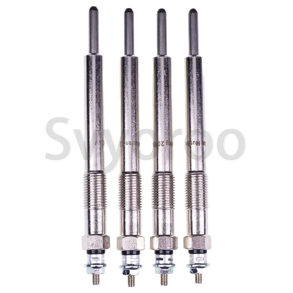 Set of 4 Glow Plugs 8-94133-759-9 for Isuzu 4JB1 4JG1 4JA1 (Engine)