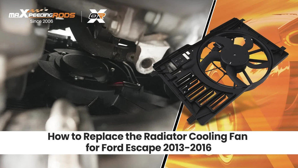 Cooling Fan for Ford Escape L4 2.0L (2013–2016) CV6Z8C607S CV6Z8C607C