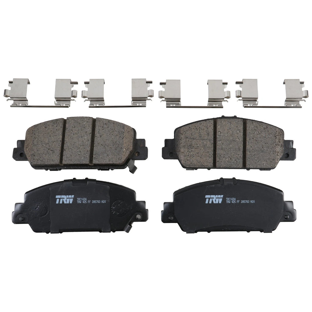 Set of 4 Disc Brake Pads for Honda Accord (2013–2025)