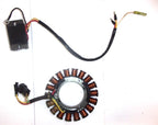 Battery Charging Coil and Rectifier for Suzuki 20-30HP (2002–2007) 32101-89J20 32800-89J10