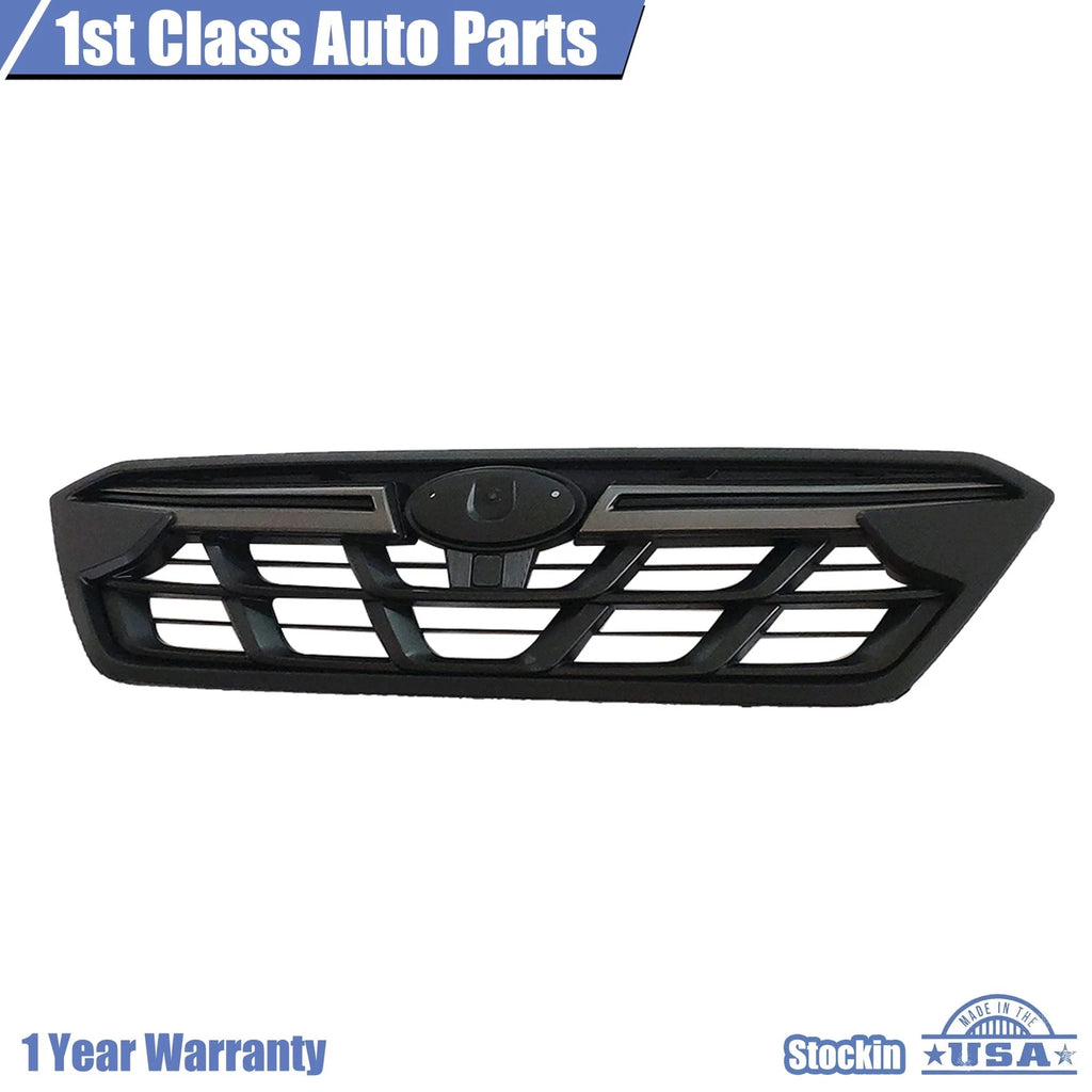 Front Grille for Subaru Crosstrek (2021–2023) Dark Grey & Black Trim