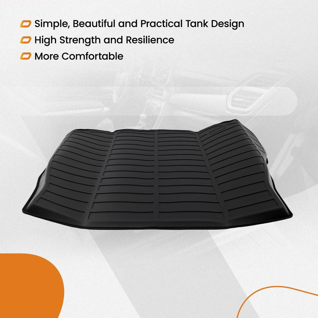Cargo Liner Tray for Lexus NX NX250 NX350 NX350h NX450h (2022–2025) Black TPE