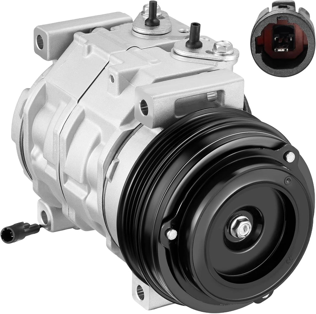 AC Compressor & 4-Clutch for Suzuki Grand Vitara XL-7 (2001–2005) 10S13C V6