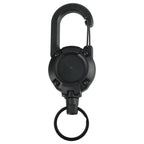 Heavy Duty Retractable Badge Reel with Carabiner Clip for Keys (Universal)