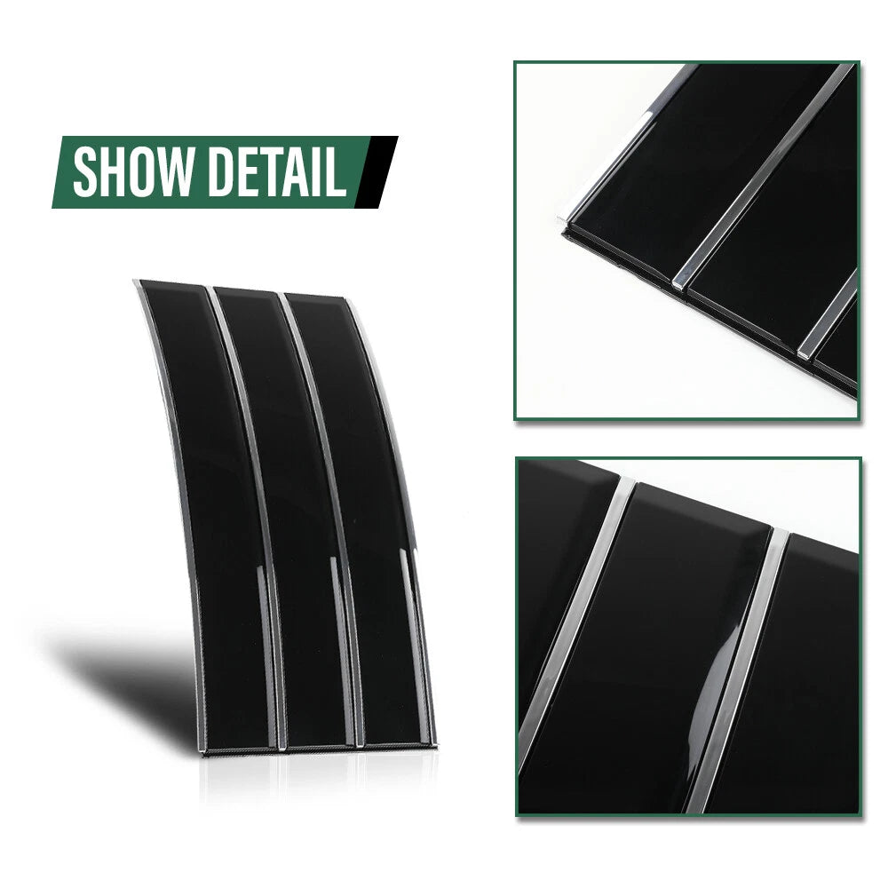 Fender Vents Molding Trim for Range Rover Vogue L405 (2013–2022) Black