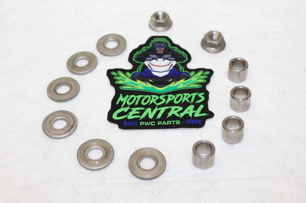 Set of 6 Washer Spacer Nuts (8mm) for Honda R12 F12 R12X F12X (OEM 90518-921-000)