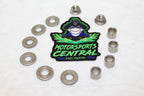 Set of 6 Washer Spacer Nuts (8mm) for Honda R12 F12 R12X F12X (OEM 90518-921-000)