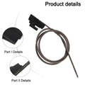 2 x Black Plastic Sunroof Glass Cables for BMW Mini Cooper