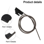 2 x Black Plastic Sunroof Glass Cables for BMW Mini Cooper