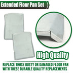 Front Floor Pan Pair for Chevy GMC Truck Blazer Jimmy Suburban (1973–1987)