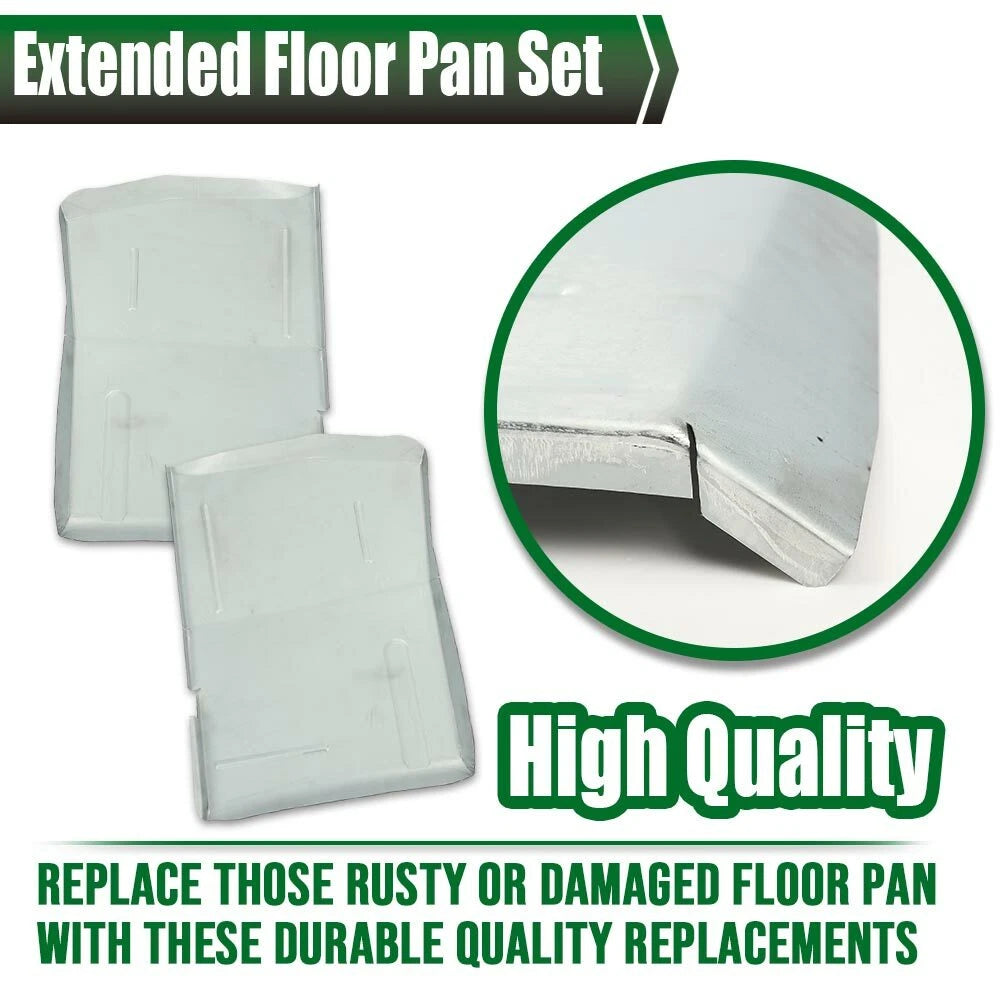 Front Floor Pan Pair for Chevy GMC Truck Blazer Jimmy Suburban (1973–1987)