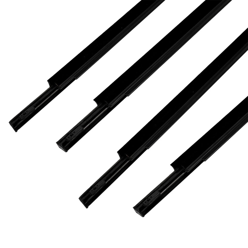 Set of 4 Window Weatherstrip Seals for Toyota Land Cruiser Prado (2003–2009)