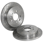 Rear Disc Rotors Slotted & Dimpled for Ford Falcon AU (2000 - 2002)