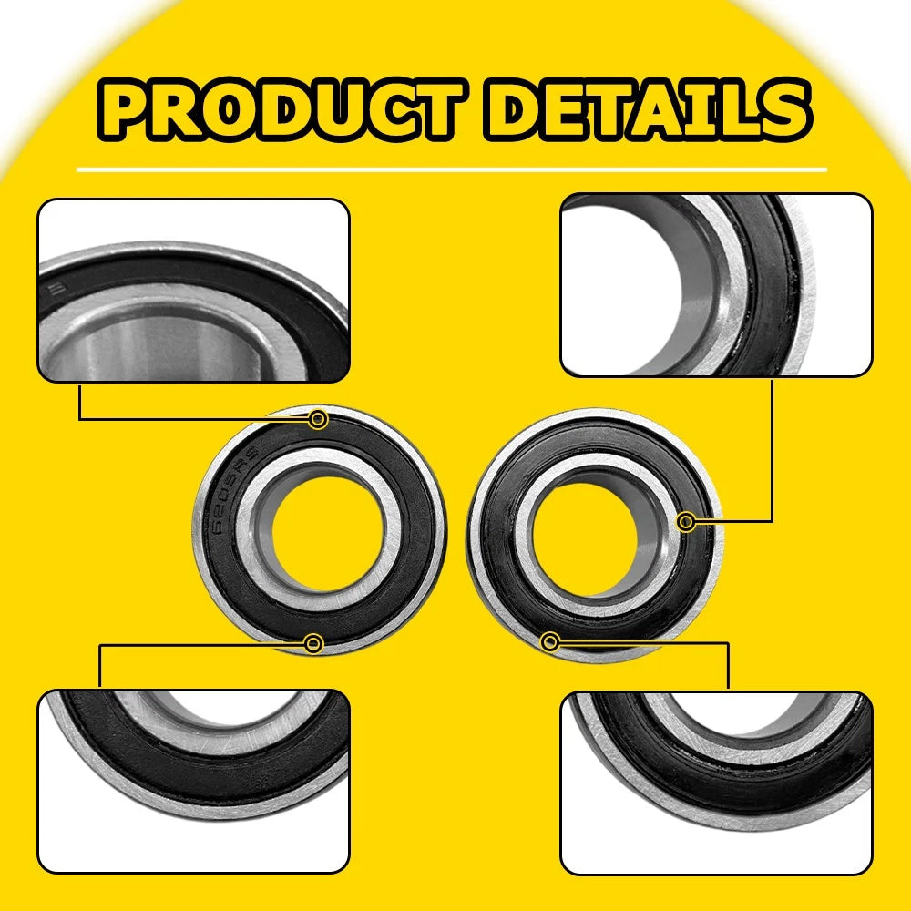 2X Wheel Bearings 25-1691 for Harley Davidson XL883L XL883N (2014–2019)