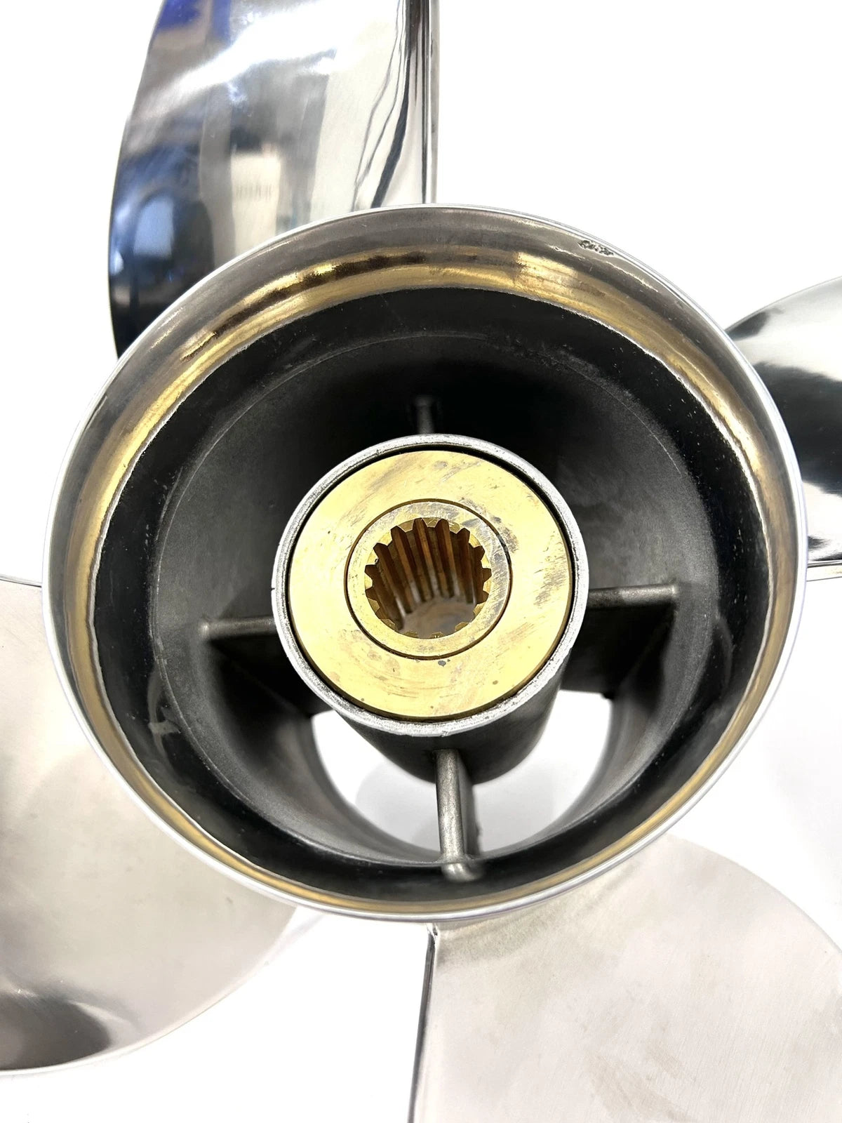 Set of 4 Stainless Steel Propellers for Suzuki (990C0-0084L-26P)