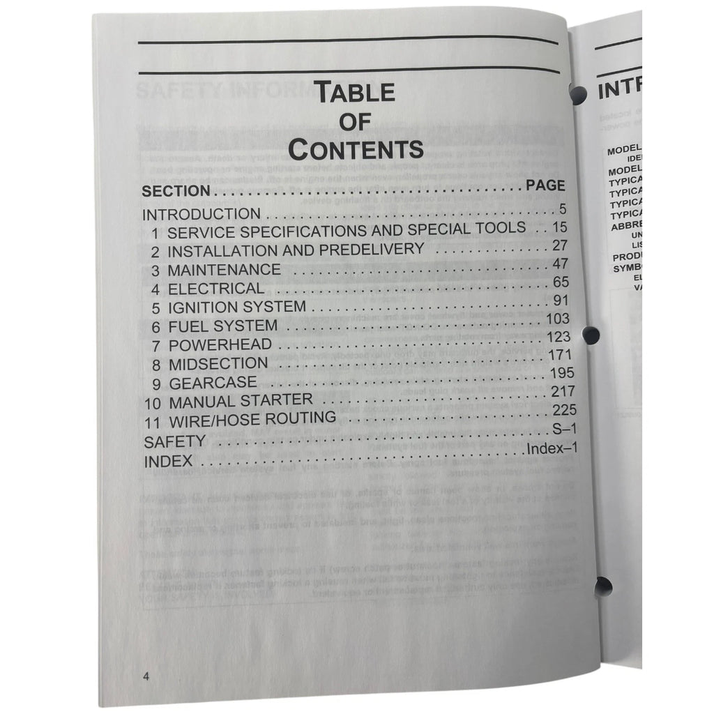Service Manual for Johnson 5007223 SU 4 Stroke 25 HP (2007)