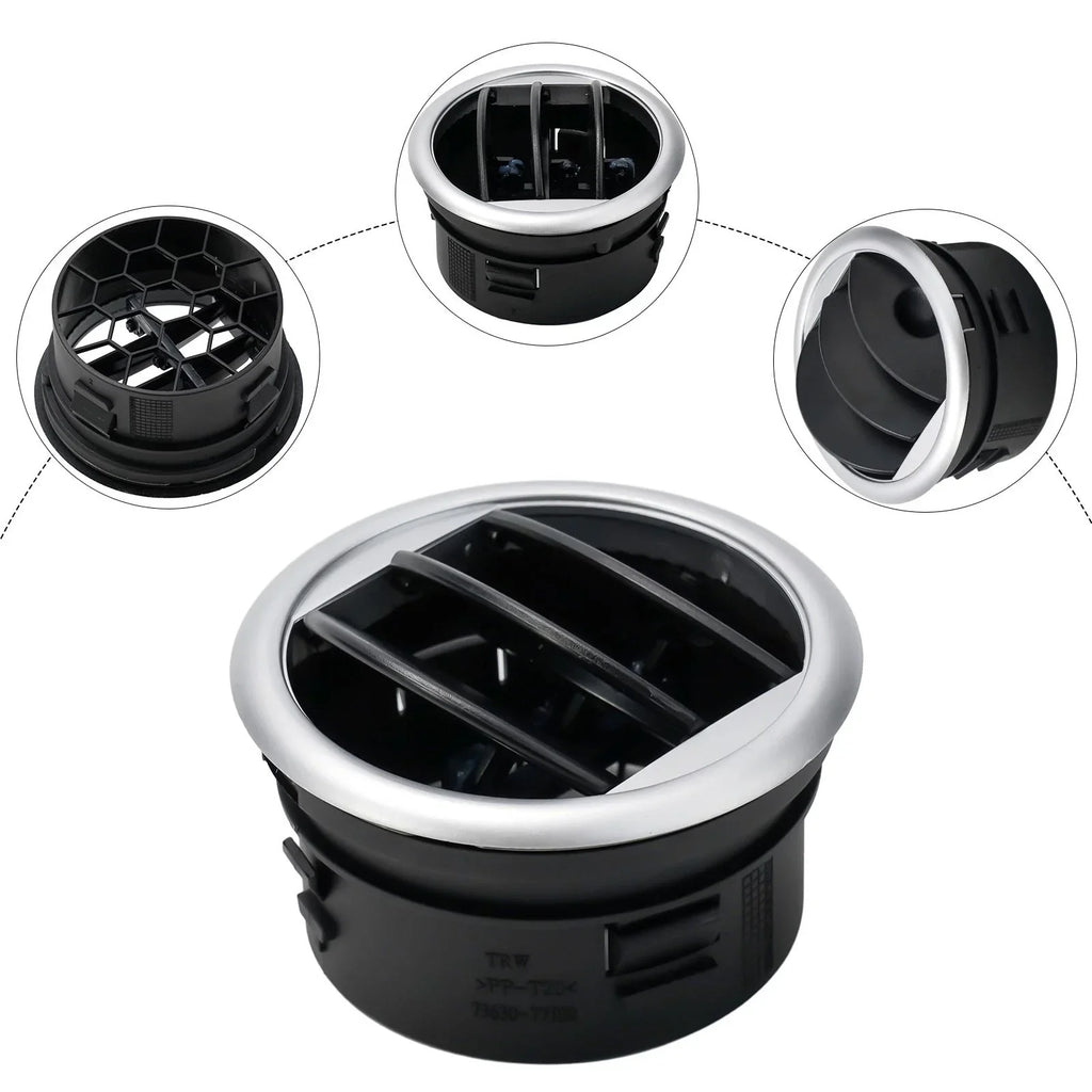 Black Plastic Air Vent Replacement for Lifan 320 Air Conditioning Outlet