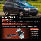 Front LH RH Door Check Strap Limiter for Toyota Highlander (2008–2013) 686100E040