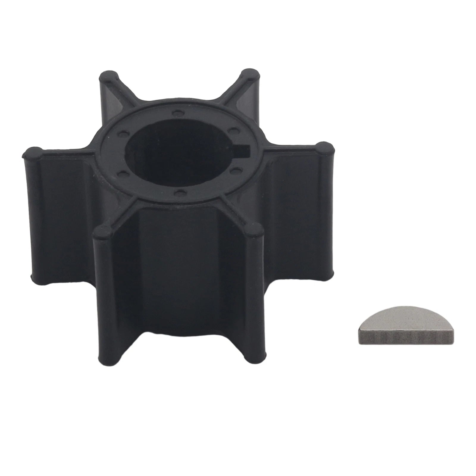 Water Pump Impeller & Key for Mercury 8 15 HP (8A 8K 15A)