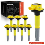 8x Yellow Ignition Coil for Ford F-150, Mustang (2011–2016)