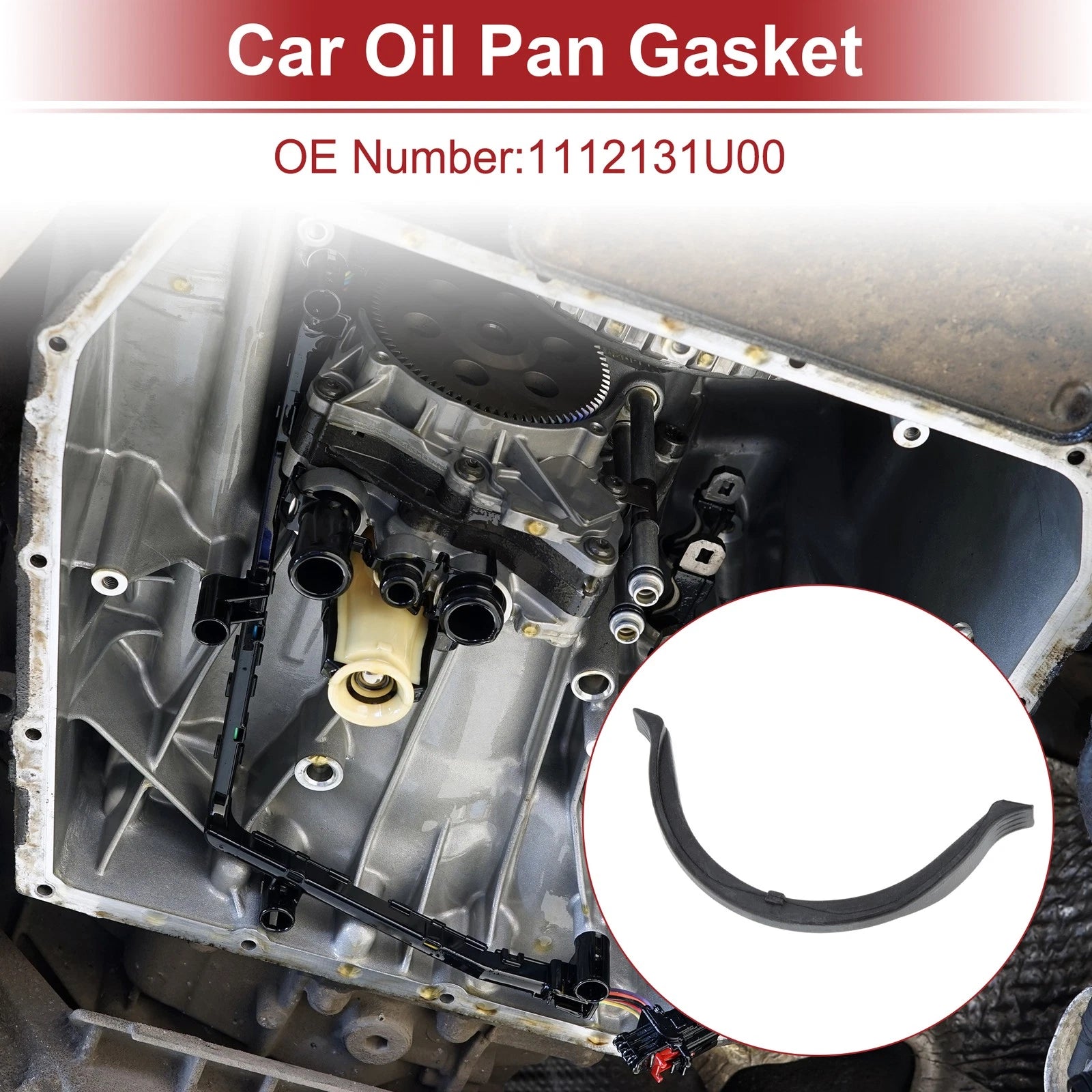 Oil Pan Gasket for Nissan Altima (2002–2004), Maxima (1995–2003) No.1112131U00