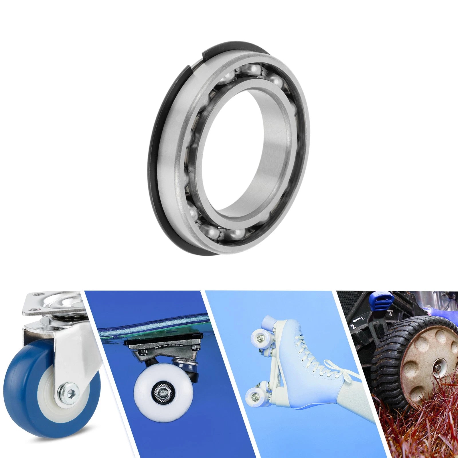 6012NR Deep Groove Ball Bearing for Scooter Skateboard Wheel (P5)