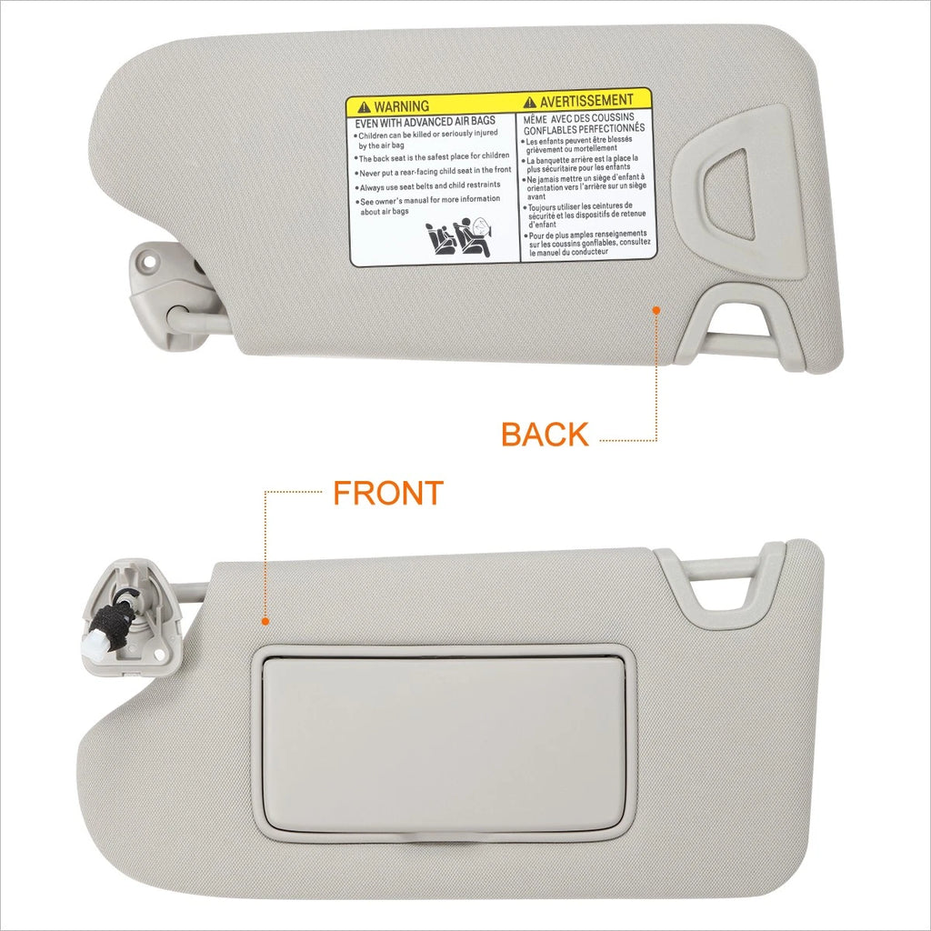 OE Sun Visor for Nissan Altima (2013–2018) Driver Side w/Lighted Mirror
