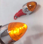 Amber LED Bullet License Plate Bolts Fasteners for Cars and Trucks (Any Year)