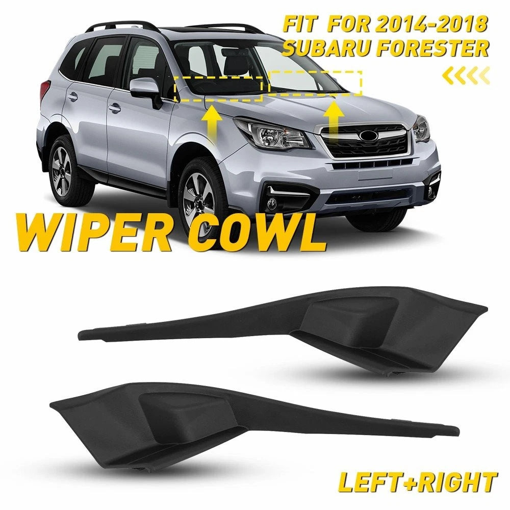2X Windshield Wiper Grille Trim Panel for Subaru Forester (2014–2018)