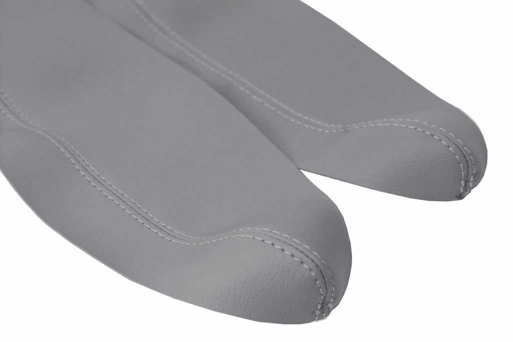 Front Armrest Door Panel Cover Leather for BMW 6 Series (2004–2011) Gray