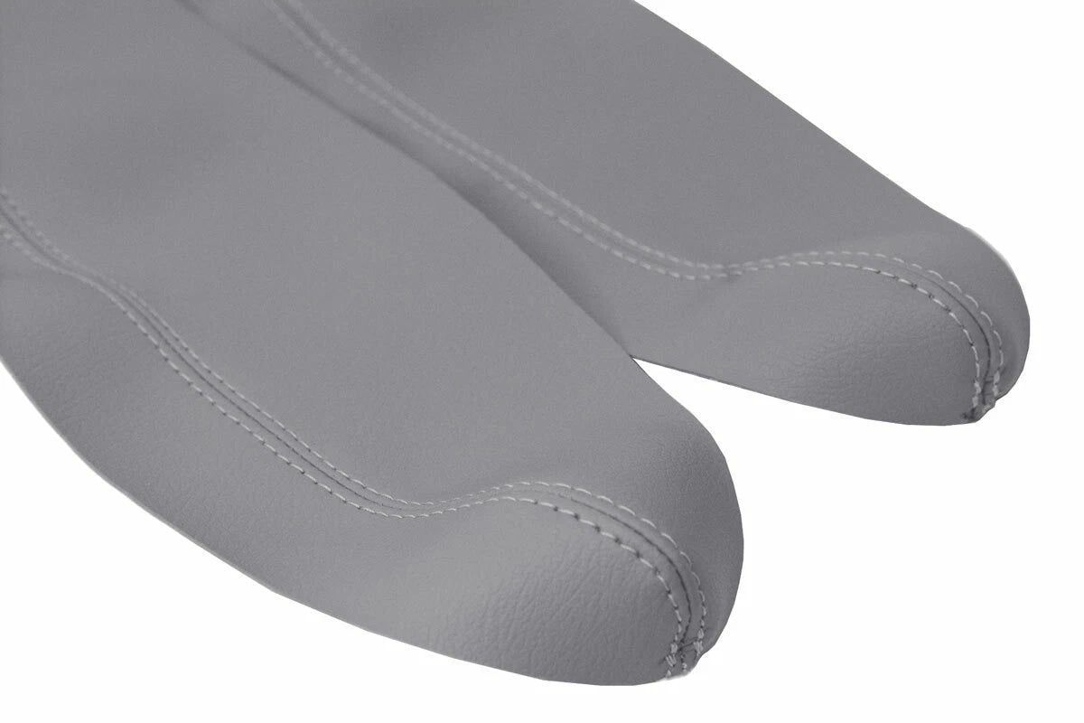Front Armrest Door Panel Cover Leather for BMW 6 Series (2004–2011) Gray