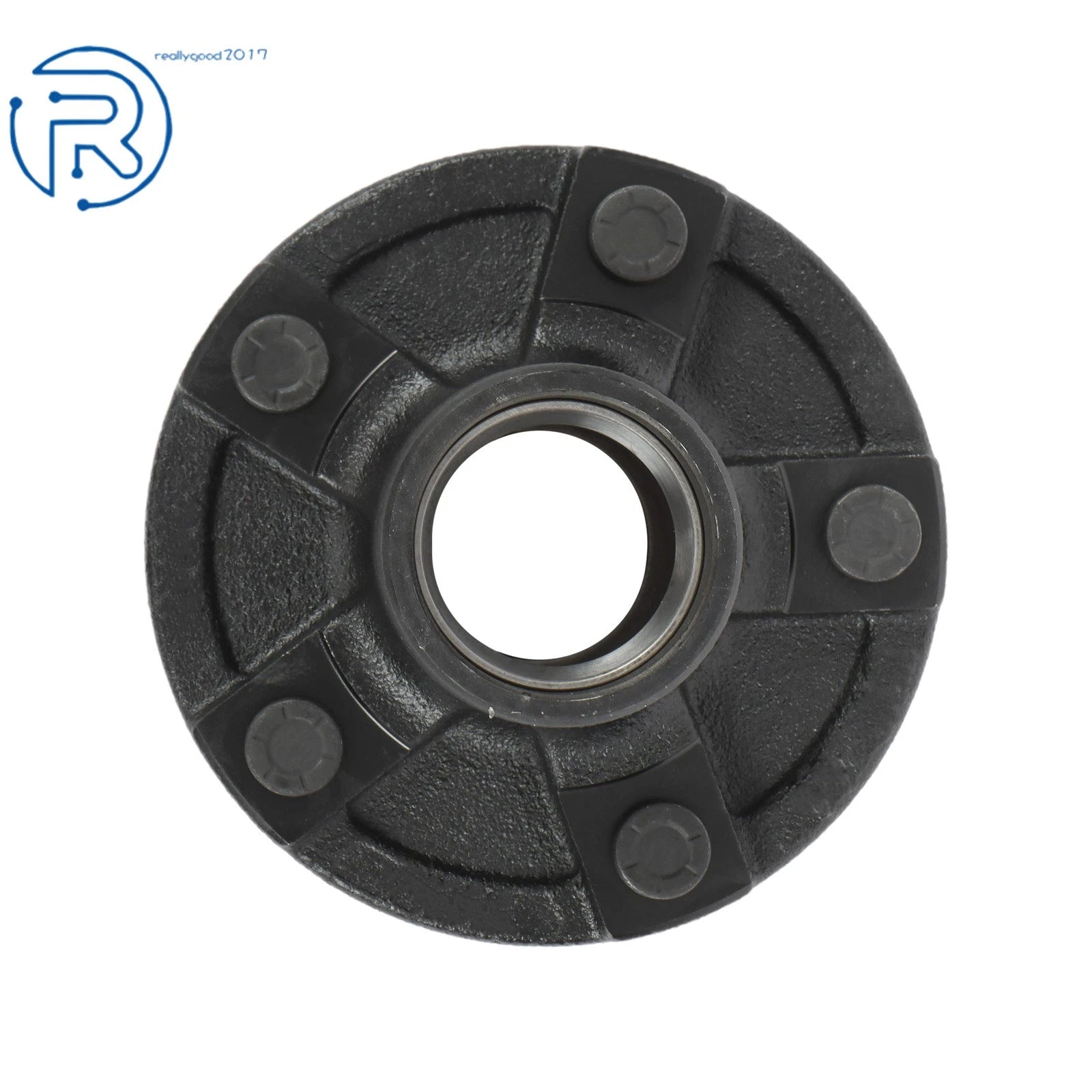 Set of 2 Trailer Idler Hub Kit for 2000 lbs Axle (5 Lug, 1-1/16")