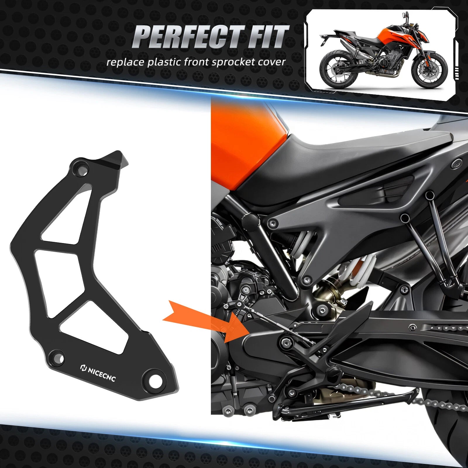 Front Sprocket Cover Guard for Husqvarna Norden 901 (2022–2023)