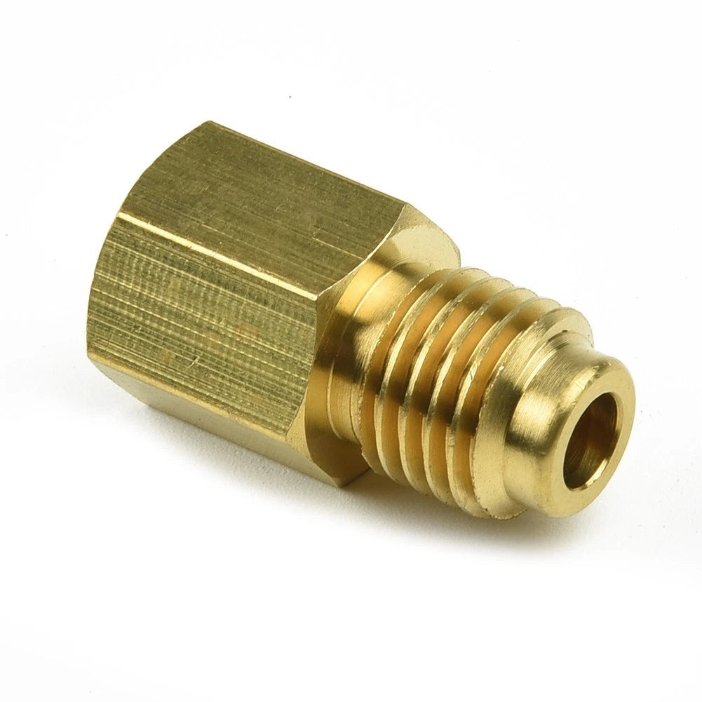 R134A R12 AC Coupling Adaptor Tool 1/2 ACME Male to 1/4 SAE