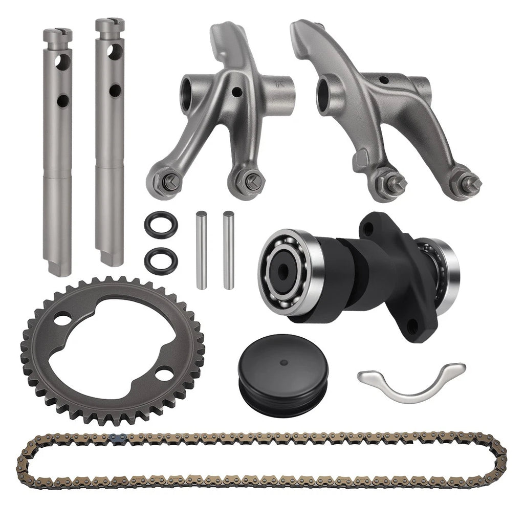 Camshaft Rocker Arms & Chain & Gear Sprocket Kit for Honda Sportrax TRX300EX (1993–2005)