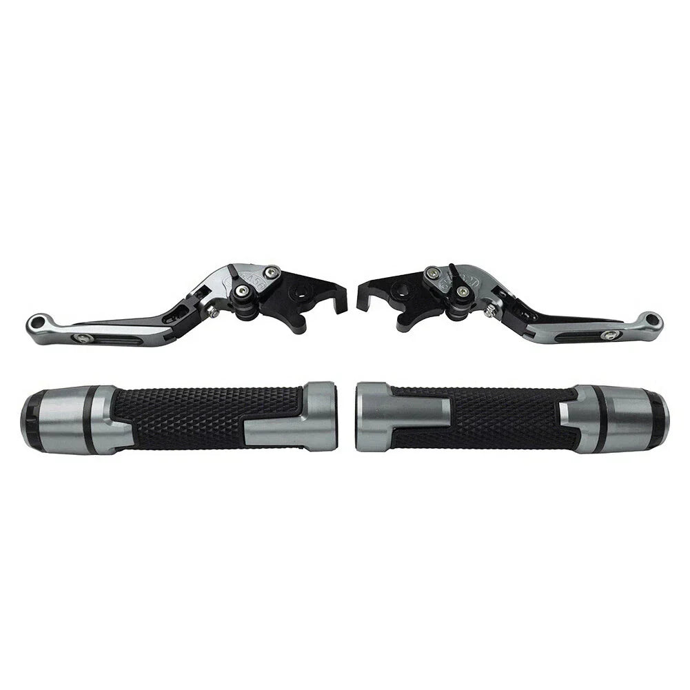 Folding Titanium Brake Clutch Levers Grip Set for Suzuki GSXR600/750 (2006-2019)