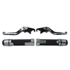 Folding Titanium Brake Clutch Levers Grip Set for Suzuki GSXR600/750 (2006-2019)