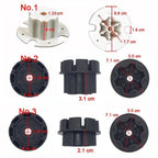 Tire Adapter Clip for Gearbox Toy Car and Electric Car Strollers