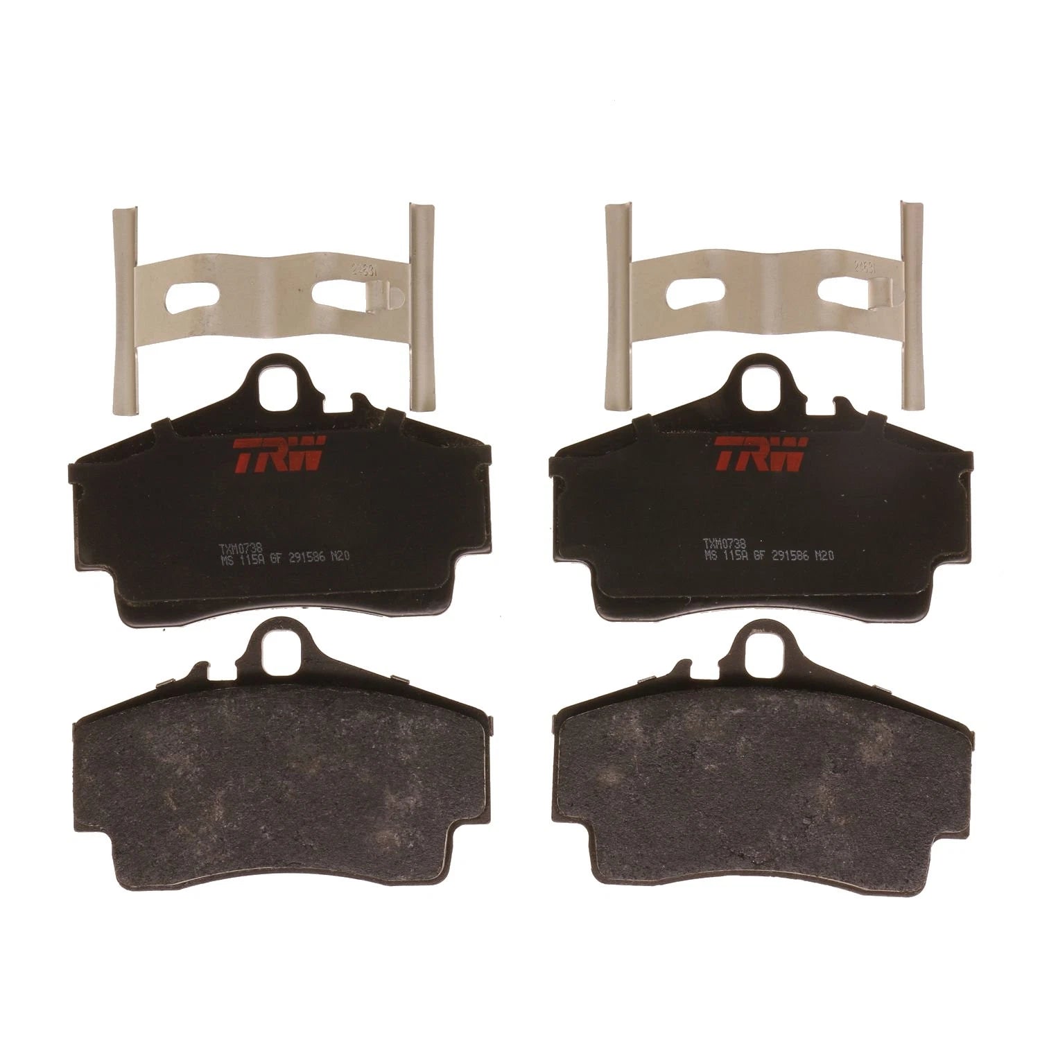 Disc Brake Pad Set for Porsche Boxster (1997–2008)