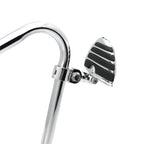 Mini Wing 3" Footpegs Footrest Mount Kit for Harley (1.25" Highway Engine Guard)