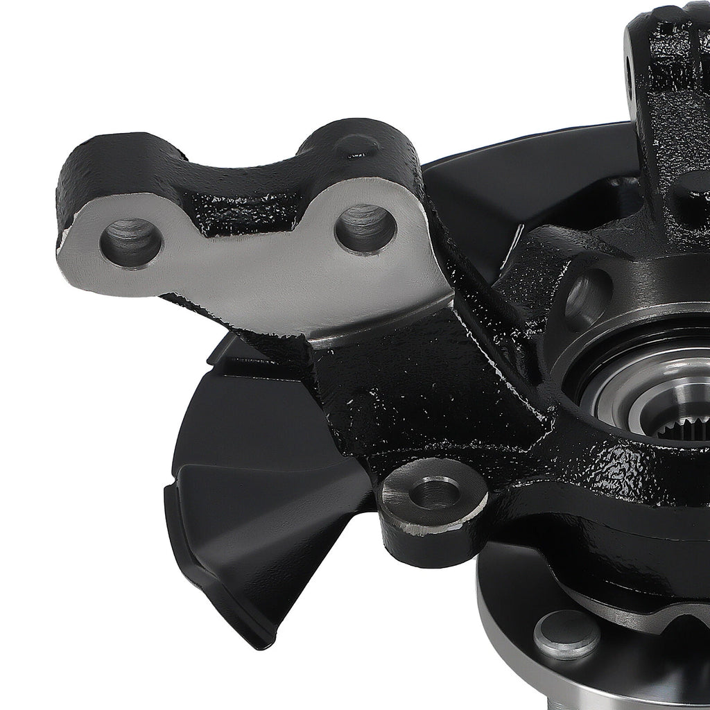 2pc Front Steering Knuckle and Wheel Hub Bearing Assembly for Toyota Corolla (2003-2008)