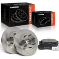 Front Disc Brake Rotor & Ceramic Pad Set for Ford F-150 (2004–2008)