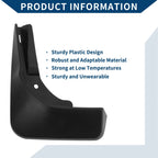 Set of 2 Mud Flaps Splash Guards for Mercedes-Benz A Class (2019–2022)