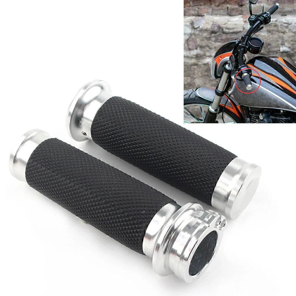1" Handle Bar Grips for Harley Touring Electra Glide Ultra Classic