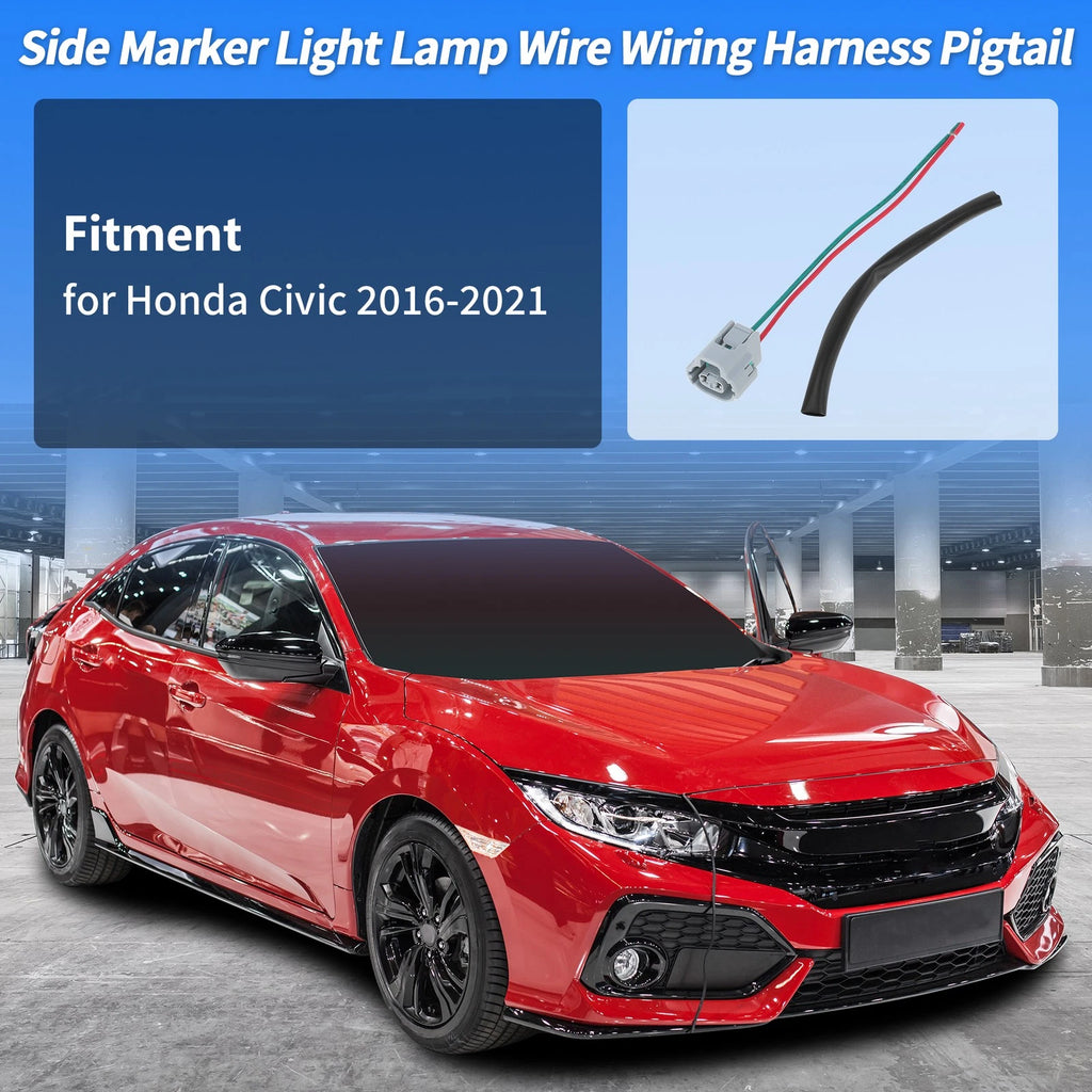Side Marker Light Wiring Harness No.33411TBAA01 for Honda Civic (2016–2021)