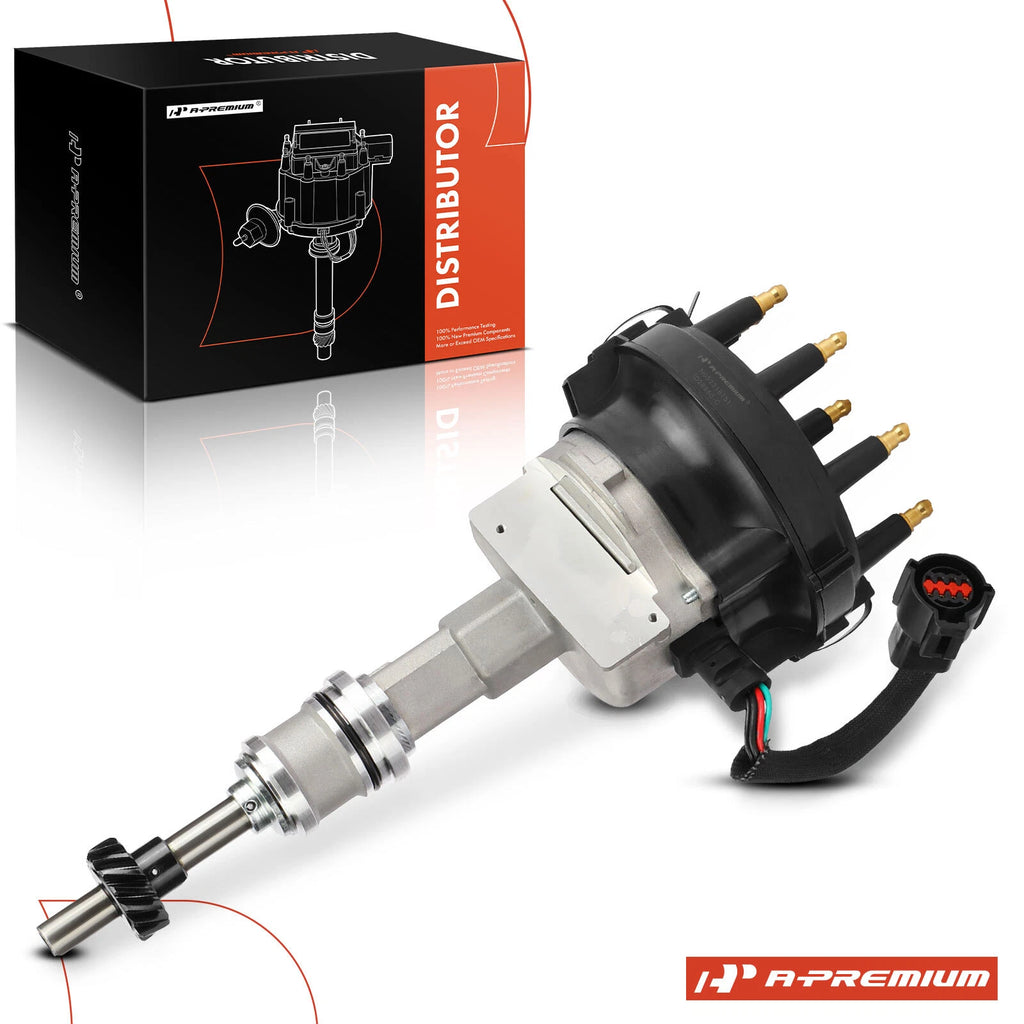 Ignition Distributor with Cap & Rotor for Ford F-250 F-350 F-600 F-800