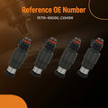 4X Fuel Injectors for Suzuki DF60 DF70 (15710-66D00, CDH166)