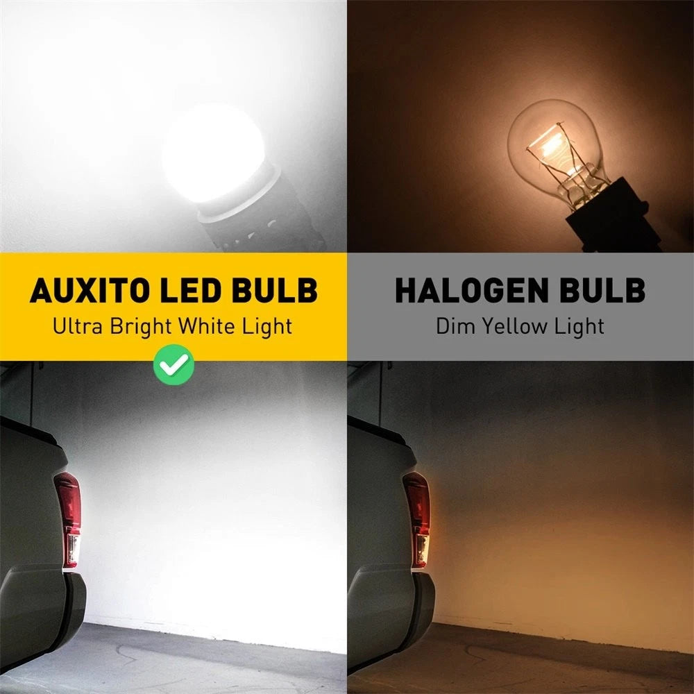 2X AUXITO 3157 3156 LED Backup Reverse Light Bulbs 2800LM for Ford