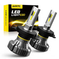 AUXITO H4 9003 LED Headlight Bulb Kit 20000LM for High Beam Low Fog Lamp