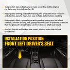 Driver Bottom Replacement Seat Cover for Subaru Forester (2014–2016) EXV